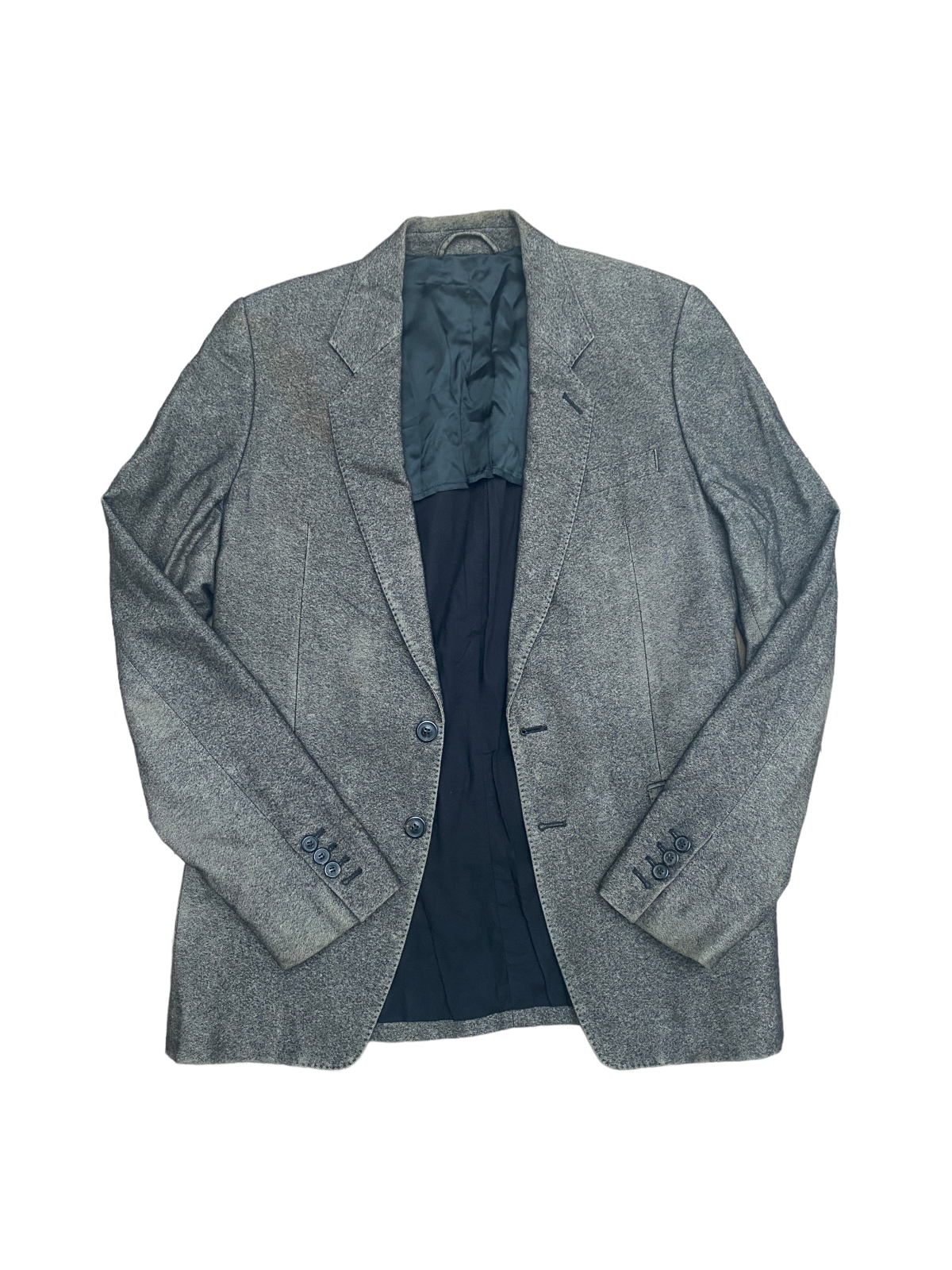 FW 2005 Grey Wool Blazer Jacket