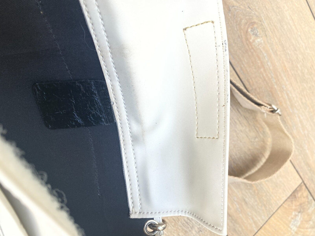 Vintage Offwhite Diamond Shape Bag Straps