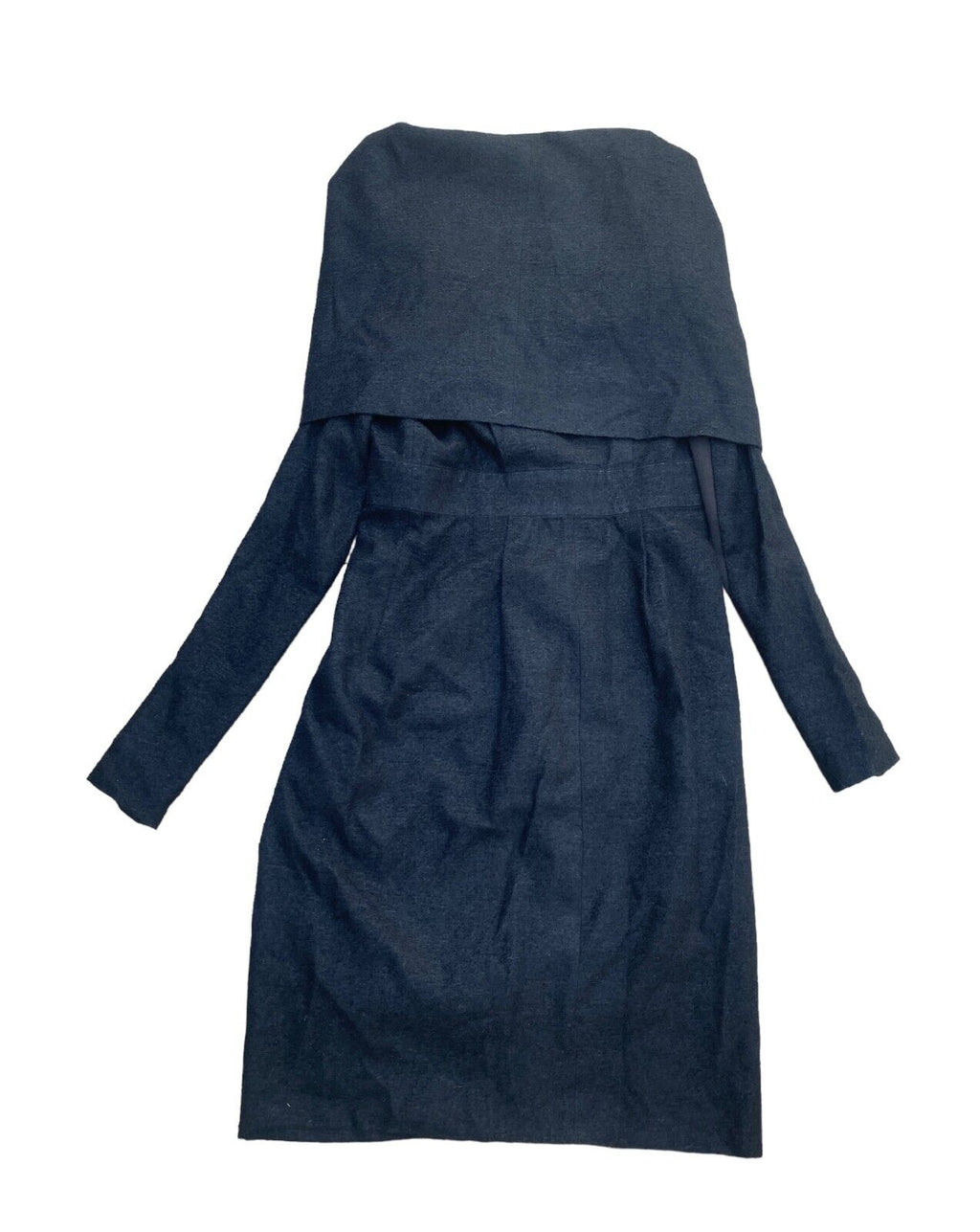 Black Cashmere Silk Coat