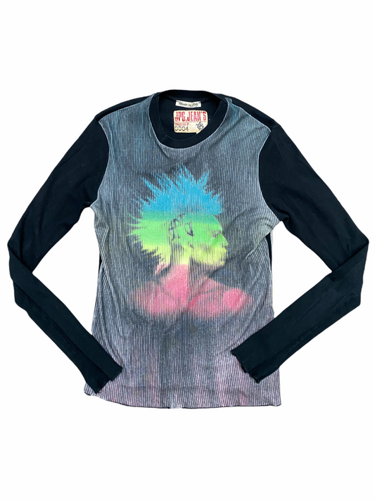 Mohawk Punk Longsleeves T-shirt S