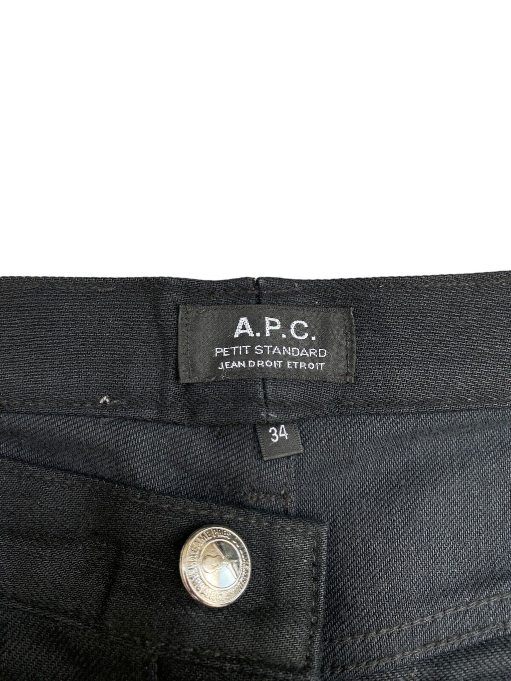 Petit Standard  Black Denim jeans
