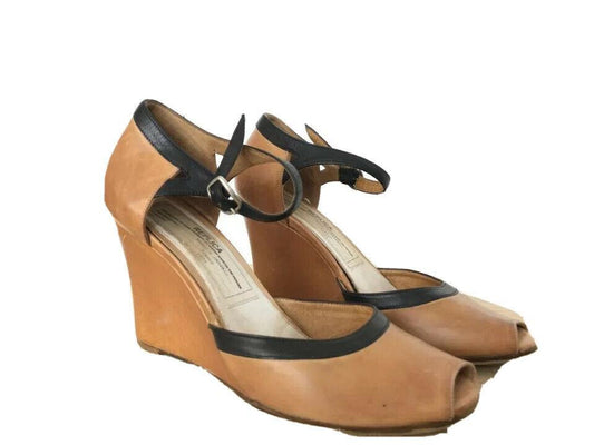 Martin Margiela Brown French Women’s Sandals 1975 Replica Size US 6