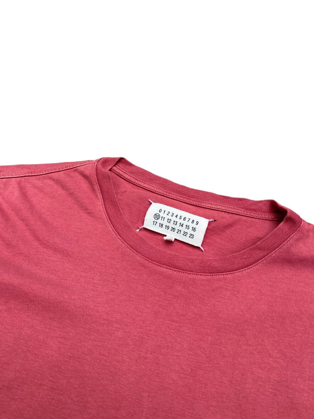 Maison Martin Margiela  4 Stitches Red T-shirt Size 50 / M