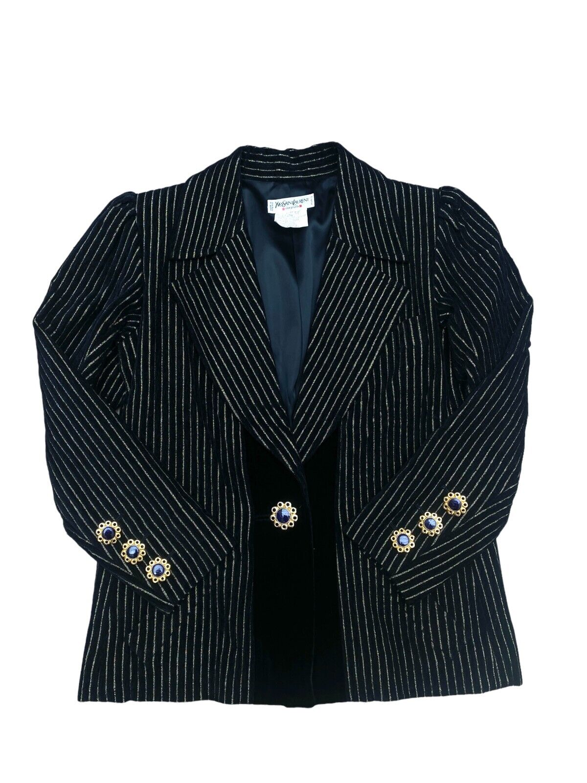 Rive Gauche One of a kind Vintage Striped Suit
