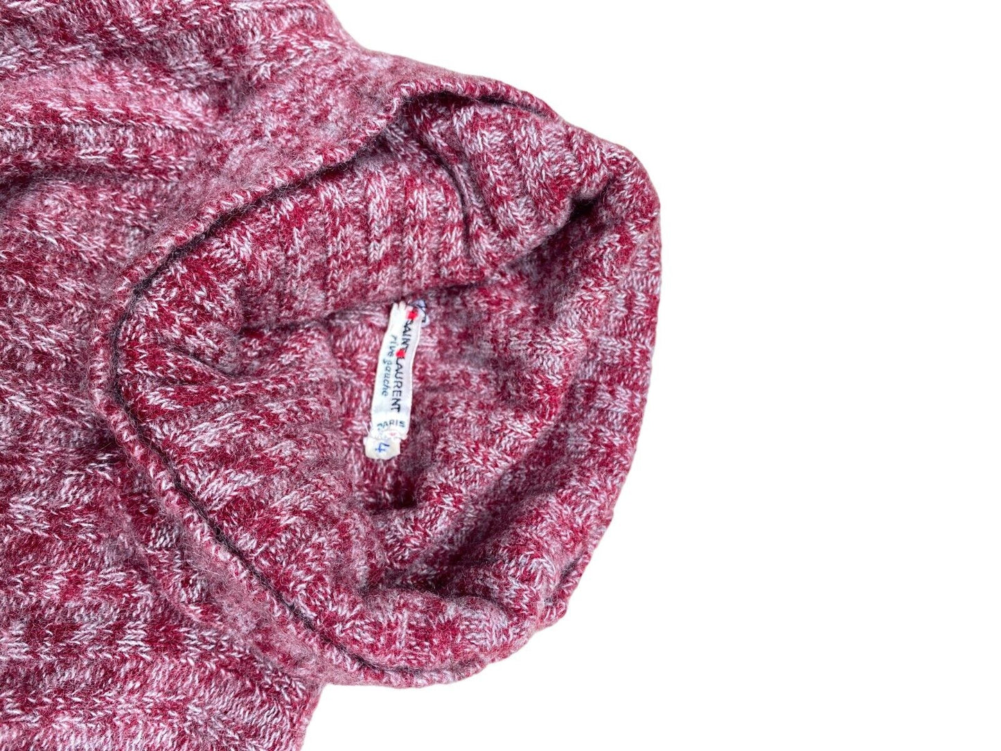 Vintage Burgundy Rollneck Size 36 / S