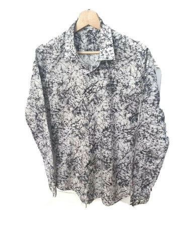 Sandro MARBLE SHIRT Size XL