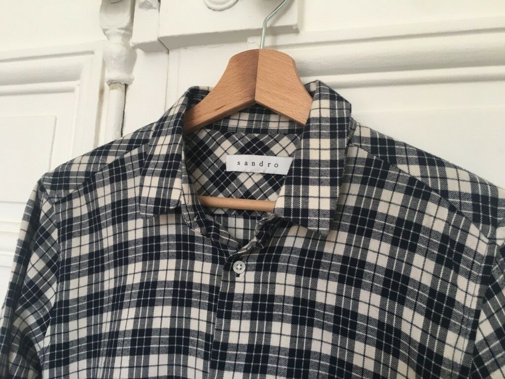 Sandro Checkered Shirt Size S