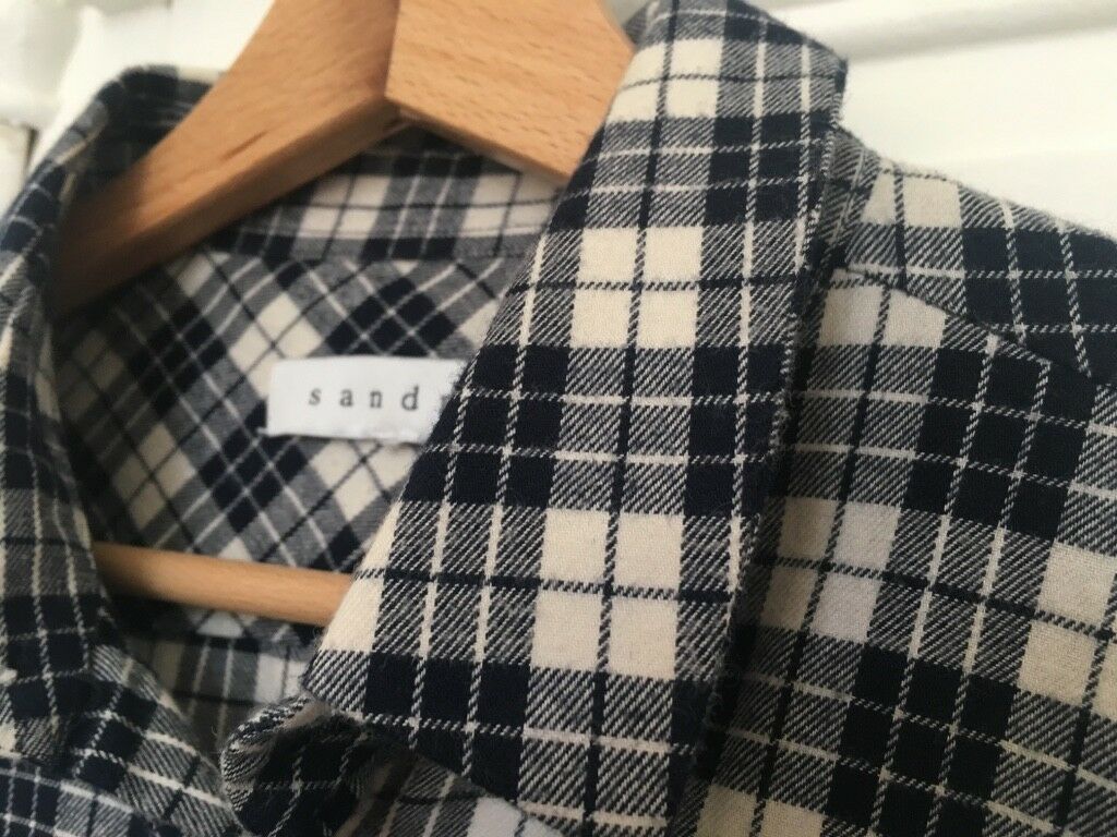 Sandro Checkered Shirt Size S