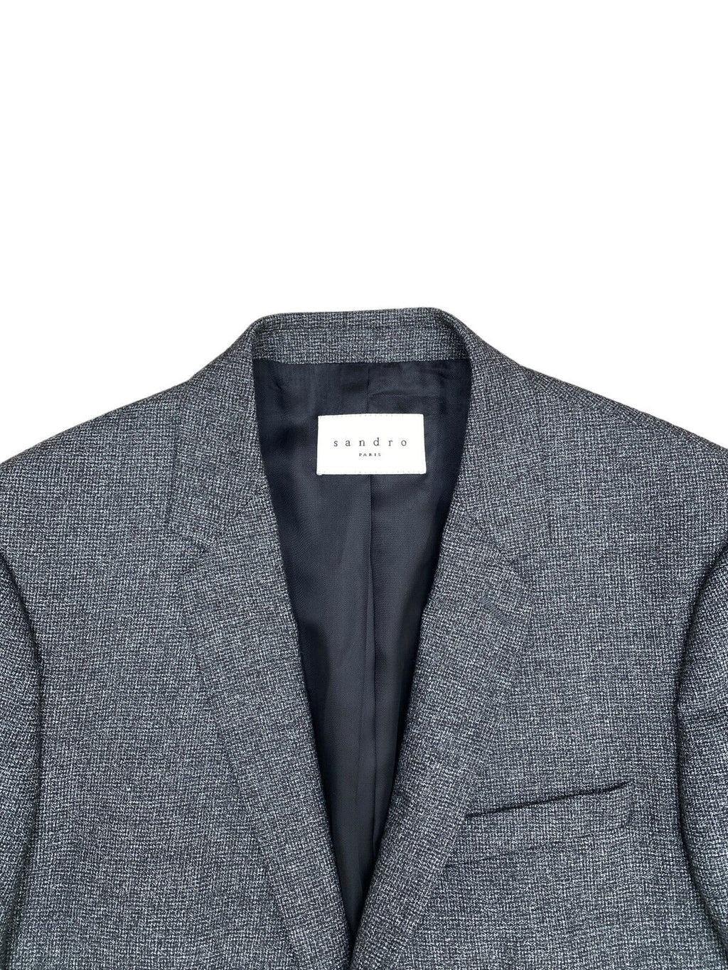  Grey Wool Suit Blazer