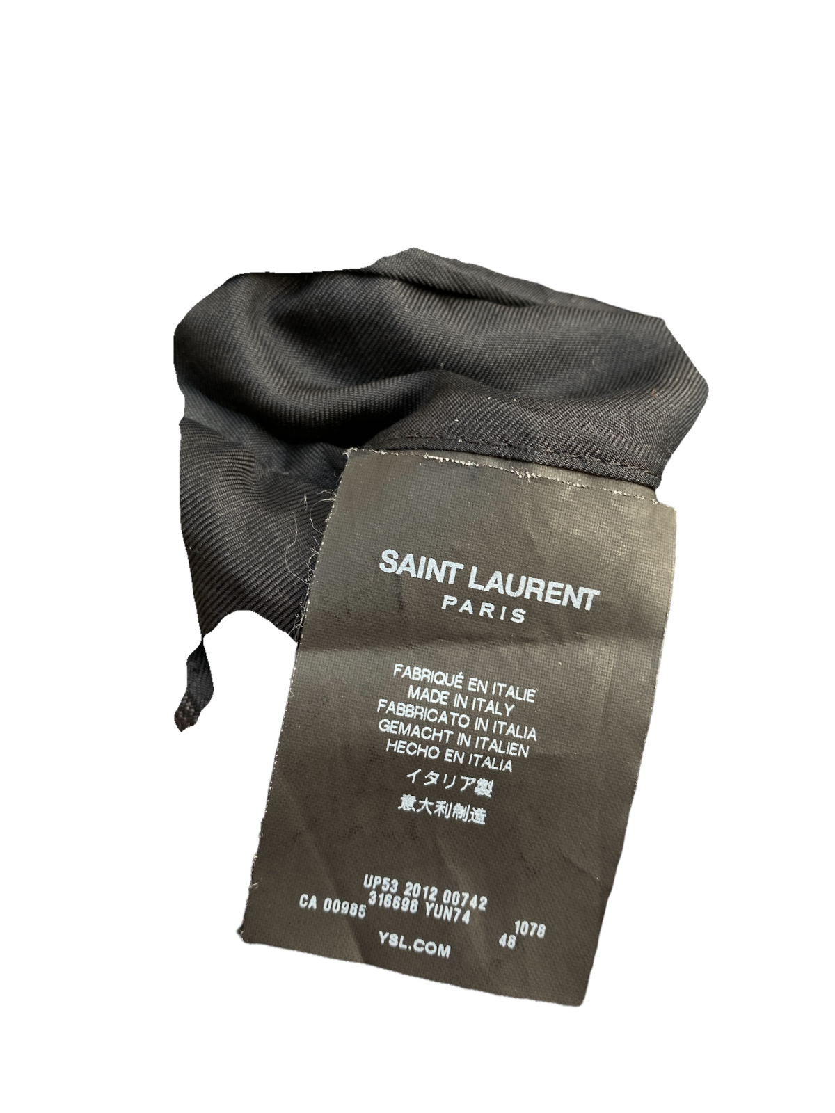 FW 2012 Grey Wool Suit