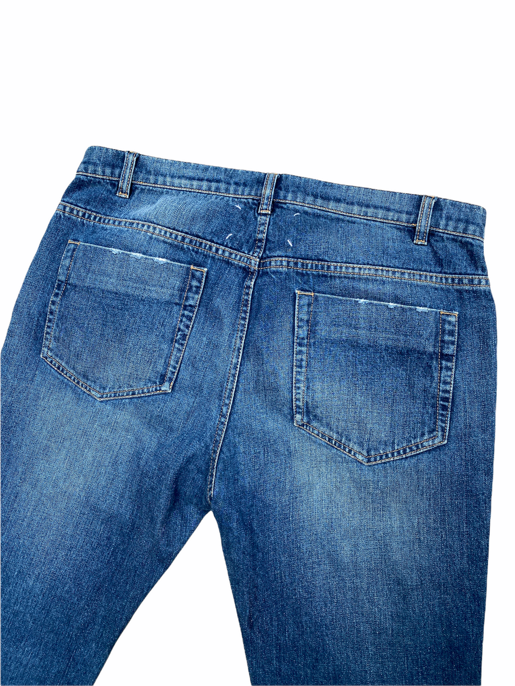 Blue denim jeans Slim Fit  Superb fades Size 48 US 32
