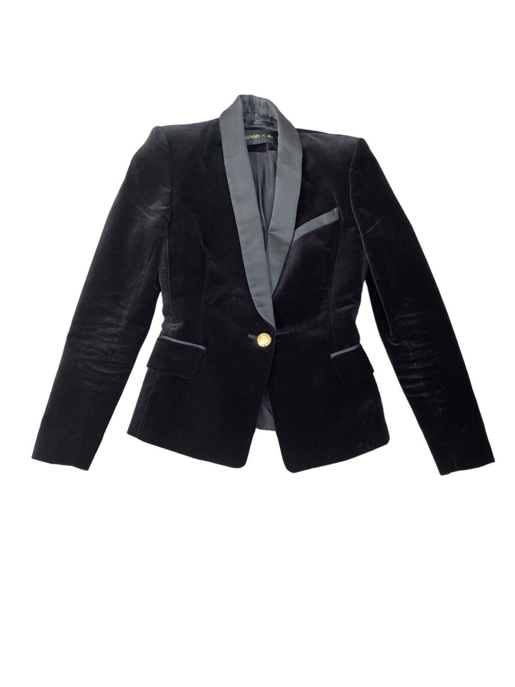 Black Velvet Blazer Jacket