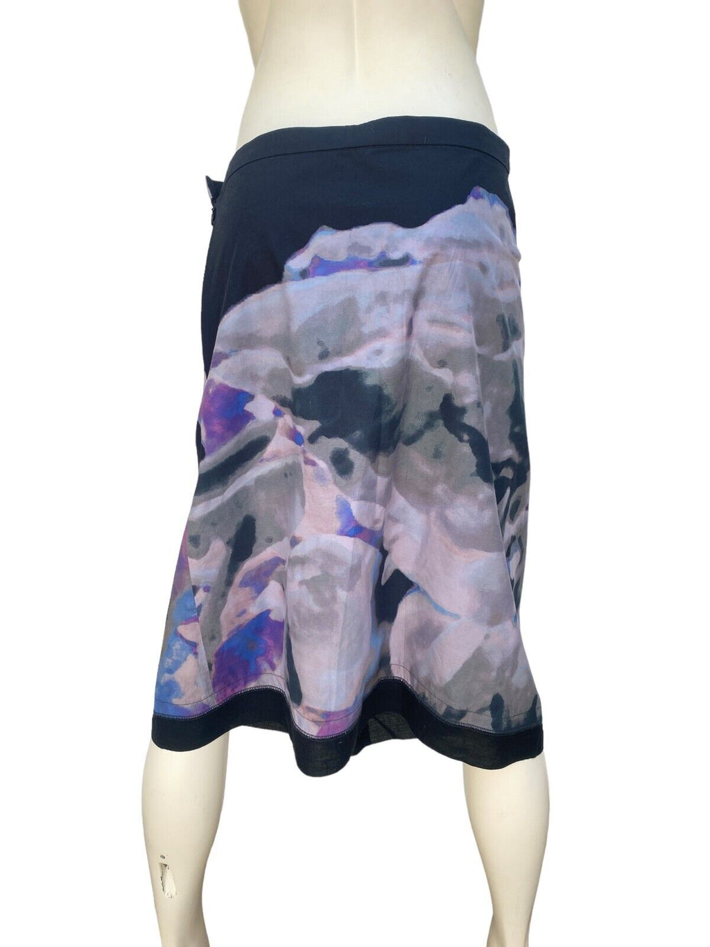 Vintage Multicolor Midi Skirt