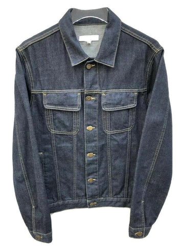 Sandro Raw Denim Jeans Jacket Size L / M