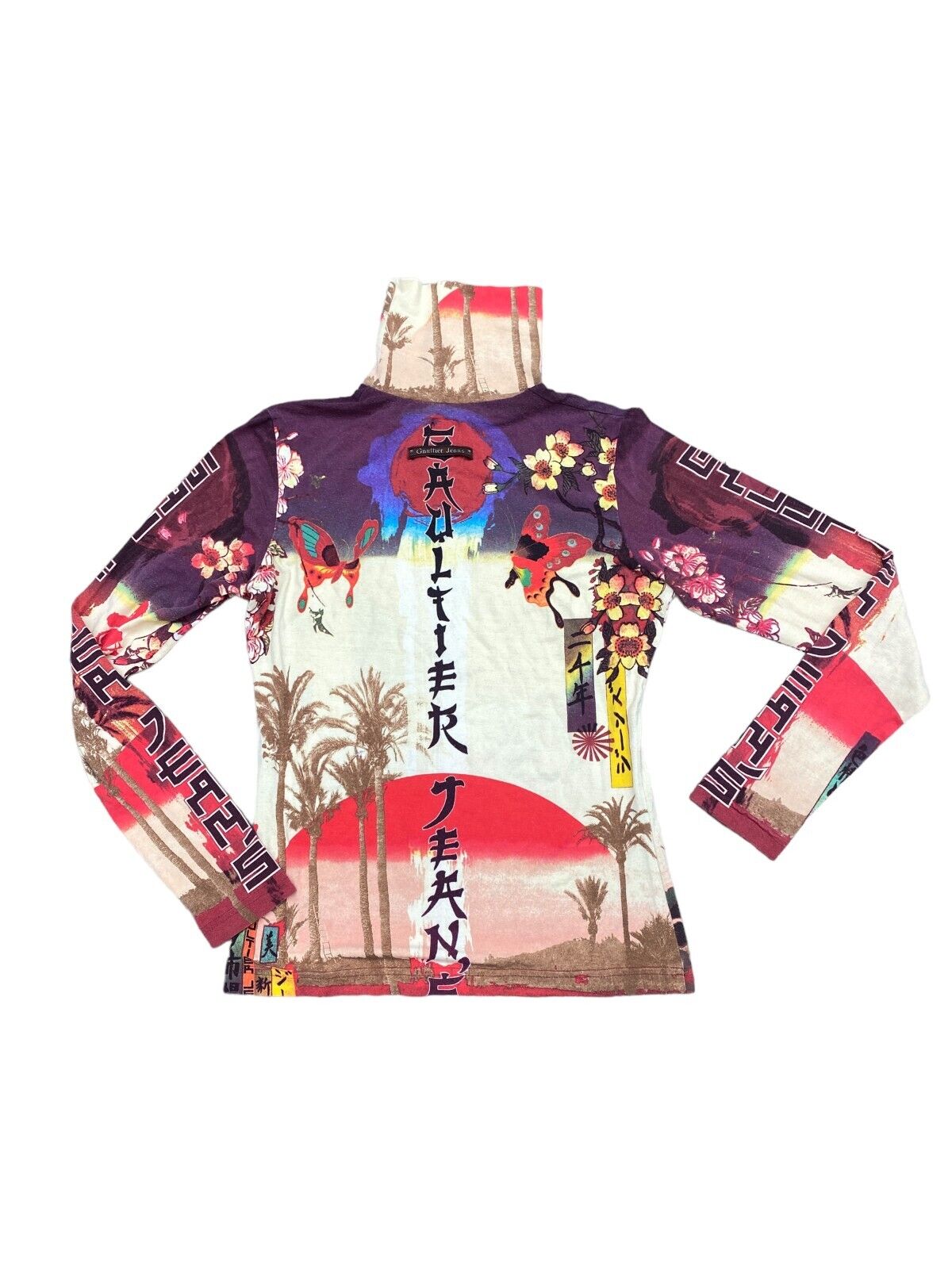 RARE 1999 Venus De Milo Japan Mesh Longsleeves Top 40 S to M