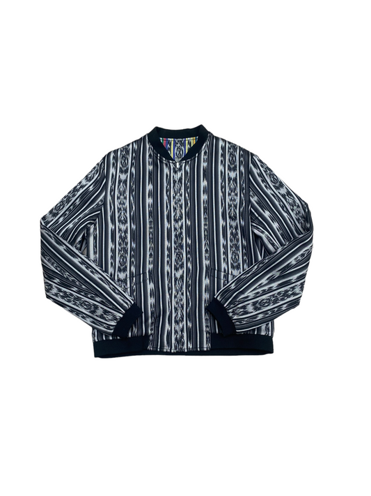 SS 2018 Ikat Jacket  Reversible Bomber