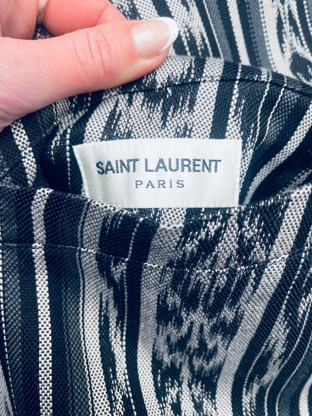 SS 2018 Ikat Jacket  Reversible Bomber