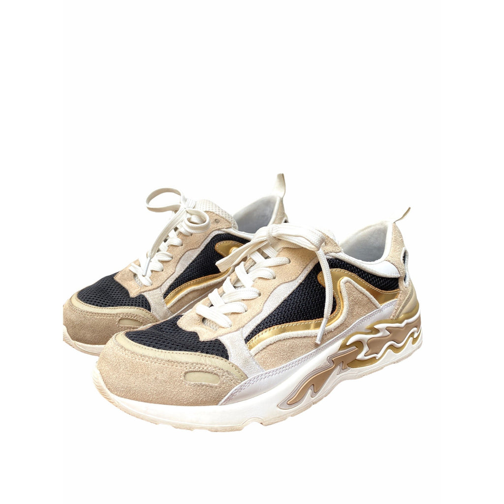 Sandro Flame Beige Sneakers